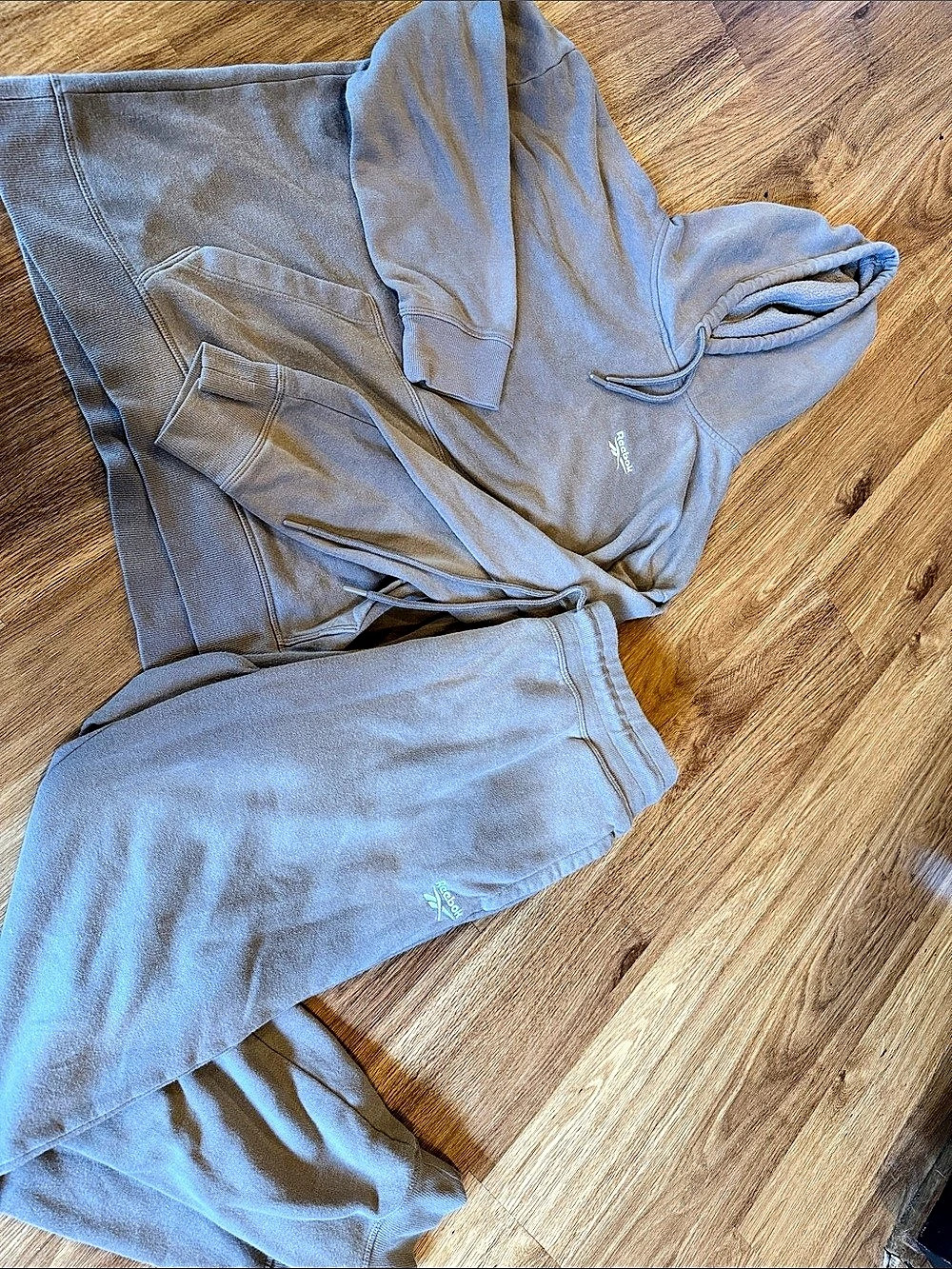 Reebok Fleece Hoodie and Jogger Matching Set XL